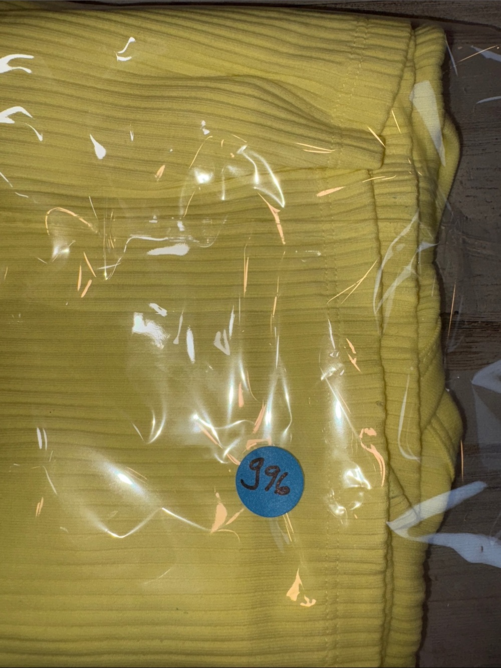 Old Navy Yellow Ribbed Crop Tank Top Plus Size 4X - Picture 11 of 11